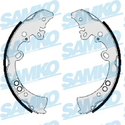 Комплект спирачна челюст SAMKO