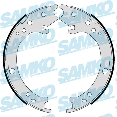 комплект спирачна челюст, ръчна спирачка SAMKO               