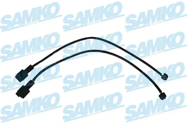 предупредителен контактен сензор, износване на накладките SAMKO               