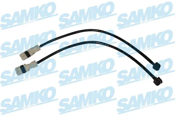 предупредителен контактен сензор, износване на накладките SAMKO               