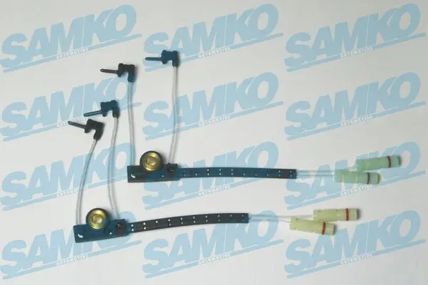 предупредителен контактен сензор, износване на накладките SAMKO               