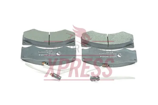 комплект спирачно феродо, дискови спирачки MERITOR             