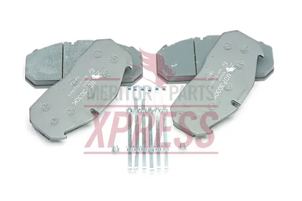 комплект спирачно феродо, дискови спирачки MERITOR             