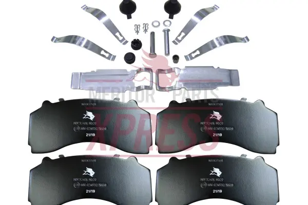 комплект спирачно феродо, дискови спирачки MERITOR             