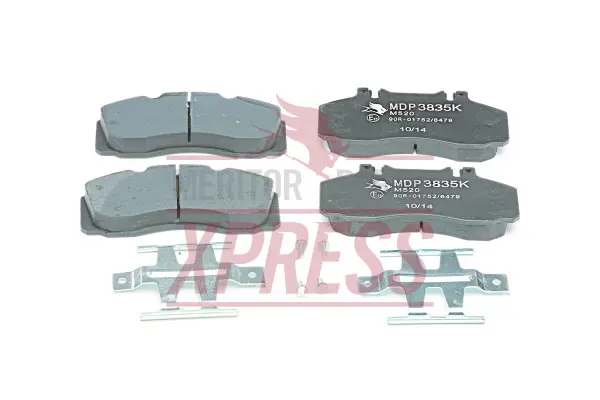 комплект спирачно феродо, дискови спирачки MERITOR             