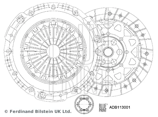 комплект съединител BLUE PRINT          