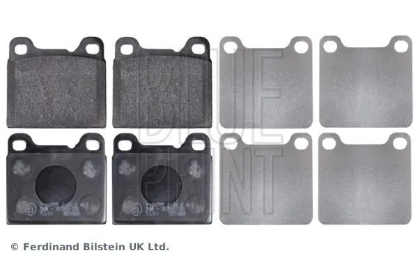 комплект спирачно феродо, дискови спирачки BLUE PRINT          