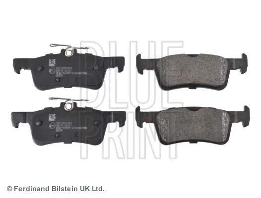 комплект спирачно феродо, дискови спирачки BLUE PRINT          
