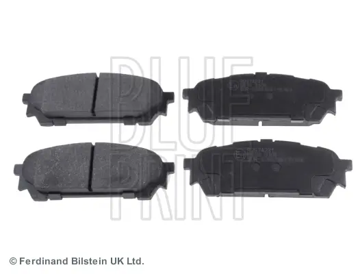 комплект спирачно феродо, дискови спирачки BLUE PRINT          