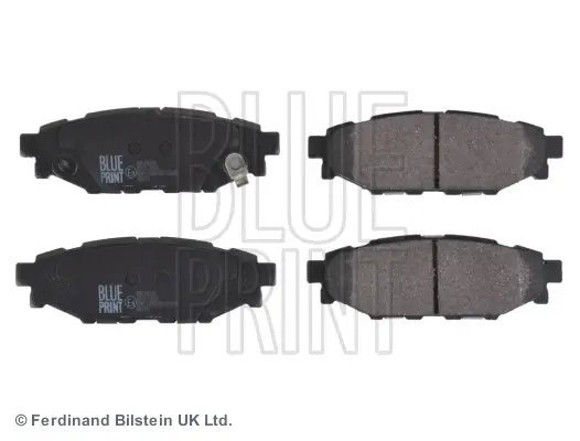 комплект спирачно феродо, дискови спирачки BLUE PRINT          