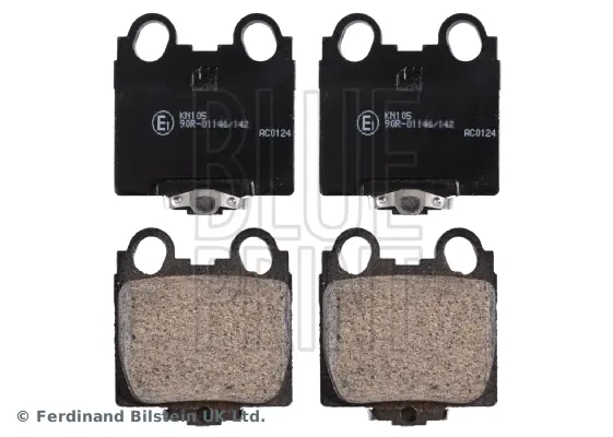 комплект спирачно феродо, дискови спирачки BLUE PRINT          