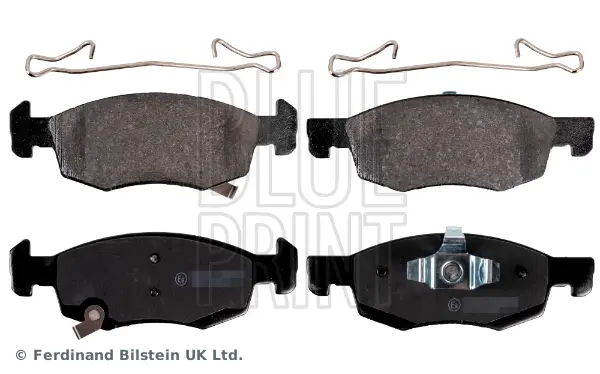 комплект спирачно феродо, дискови спирачки BLUE PRINT          