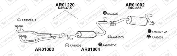 Изпускателна система VENEPORTE           