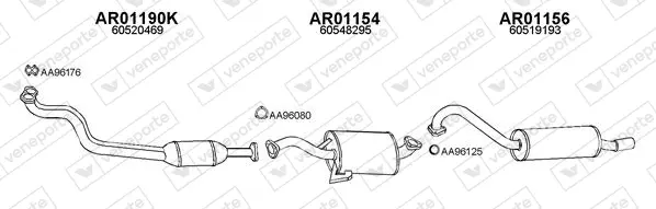Изпускателна система VENEPORTE           