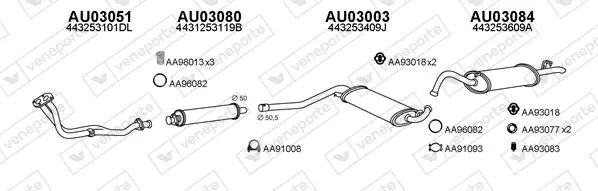 Изпускателна система VENEPORTE           