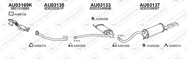 Изпускателна система VENEPORTE           