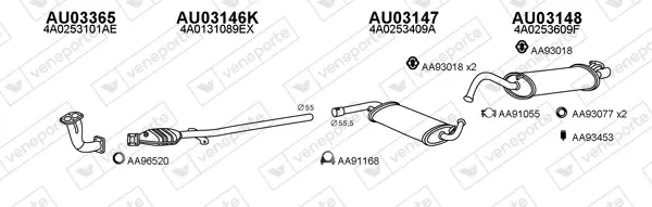 Изпускателна система VENEPORTE           
