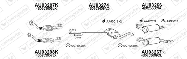 Изпускателна система VENEPORTE           