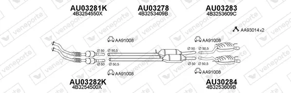 Изпускателна система VENEPORTE           