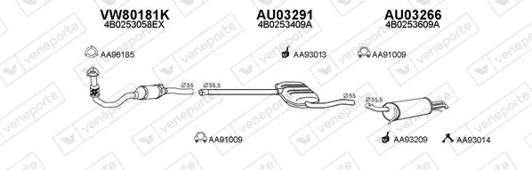 Изпускателна система VENEPORTE           