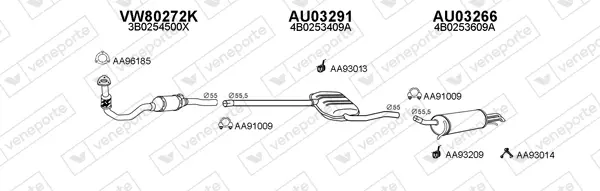 Изпускателна система VENEPORTE           