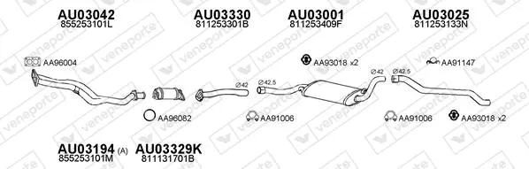 Изпускателна система VENEPORTE           