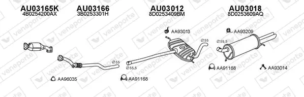 Изпускателна система VENEPORTE           