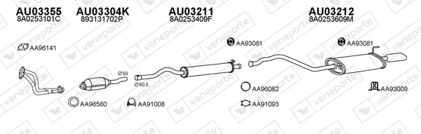 Изпускателна система VENEPORTE           