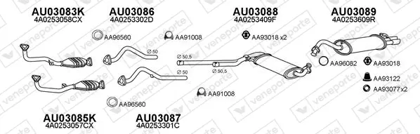 Изпускателна система VENEPORTE           