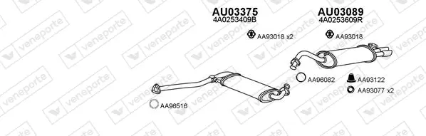Изпускателна система VENEPORTE           