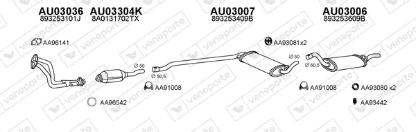 Изпускателна система VENEPORTE           