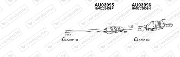 Изпускателна система VENEPORTE           