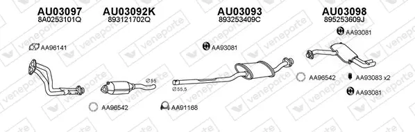 Изпускателна система VENEPORTE           