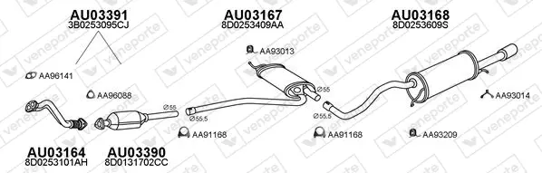 Изпускателна система VENEPORTE           
