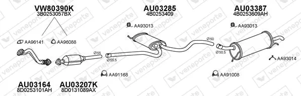 Изпускателна система VENEPORTE           