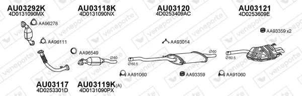 Изпускателна система VENEPORTE           