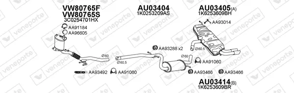 Изпускателна система VENEPORTE           