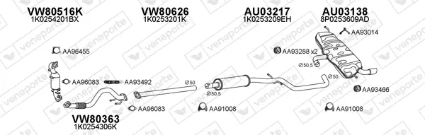 Изпускателна система VENEPORTE           