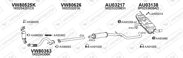 Изпускателна система VENEPORTE           
