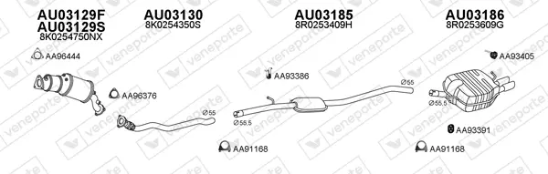 Изпускателна система VENEPORTE           