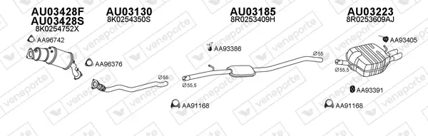 Изпускателна система VENEPORTE           