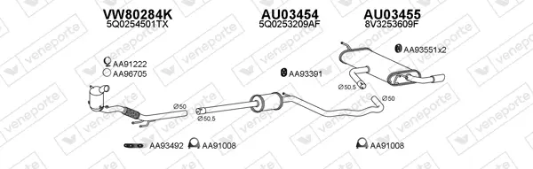 Изпускателна система VENEPORTE           