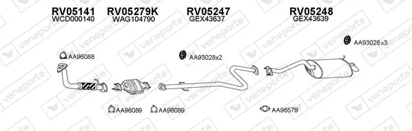 Изпускателна система VENEPORTE           