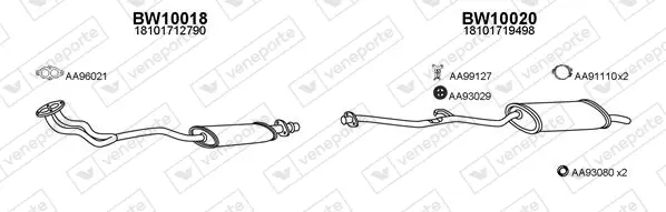 Изпускателна система VENEPORTE           