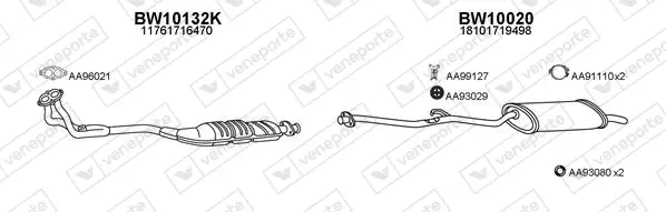 Изпускателна система VENEPORTE           