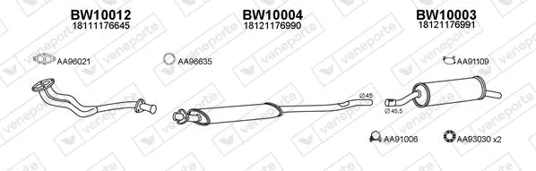 Изпускателна система VENEPORTE           