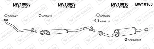 Изпускателна система VENEPORTE           
