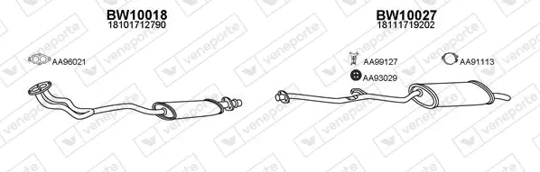 Изпускателна система VENEPORTE           