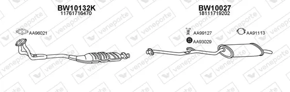 Изпускателна система VENEPORTE           