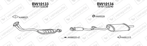 Изпускателна система VENEPORTE           